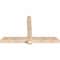 Ekena Millwork Eugene Smooth Timber Gable Bracket, Douglas Fir, 72"W x 45"H x 5 1/2"D x 5 1/2"F, 15/12 Pitch GBW072X45X0606EUG00SDF - alternate 5